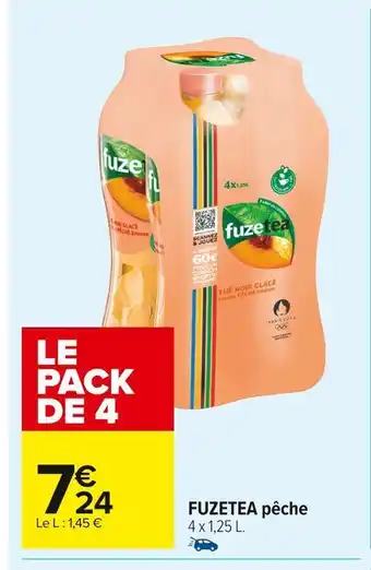 Carrefour Market Fuzetea fuzetea pêche offre