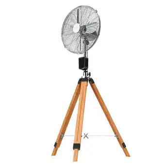 Cecotec ventilateur trépied energysilence 1600 woody smart