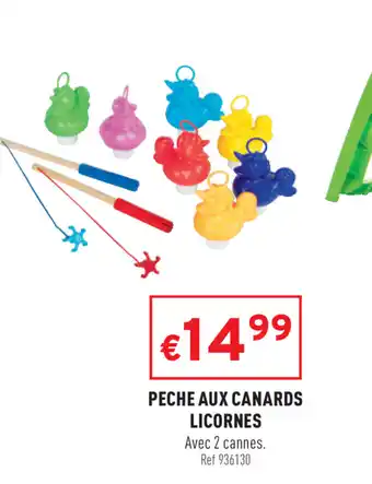 Trafic Peche aux Canards Licornes offre