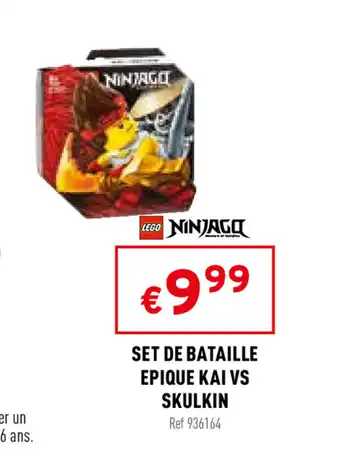 Trafic Set De Bataille Epique kai Vs Skulkin offre