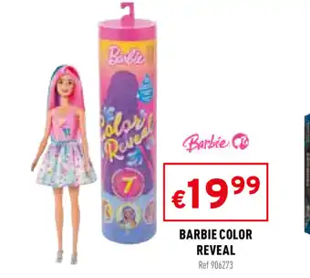 Trafic Barbie Color Reveal offre