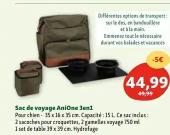 Maxi Zoo Sacs pour chiens offre