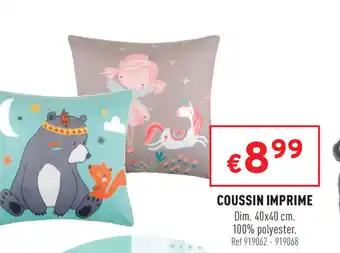 Trafic Coussin Imprime offre