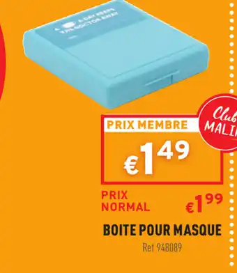 Trafic Boite Pour Masque offre