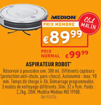 Trafic Aspirateur Robot offre