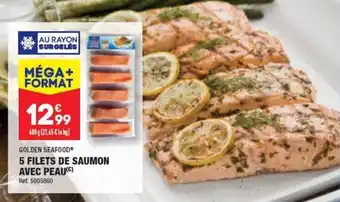 ALDI 5 FILETS DE SAUMON AVEC PEAU(C) offre