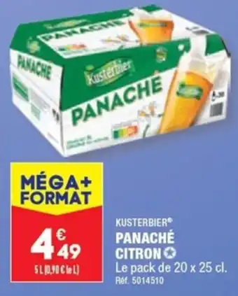 ALDI PANACHE CITRON offre