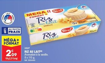 ALDI RIZ AU LAIT(A) offre