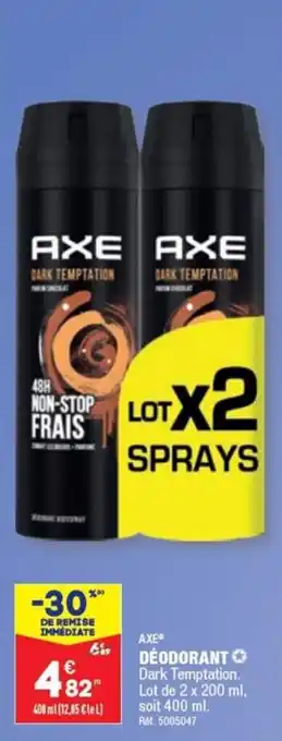 ALDI DÉODORANT offre