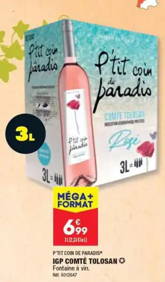 ALDI IGP COMTÉ TOLOSAN offre