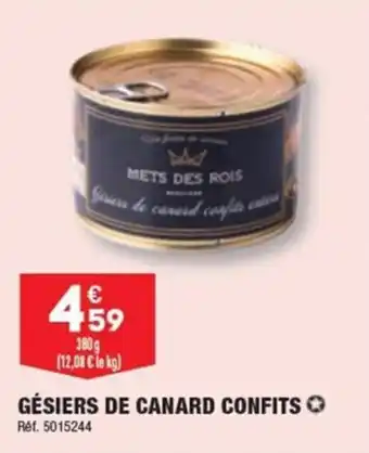 ALDI GÉSIERS DE CANARD CONFITS offre