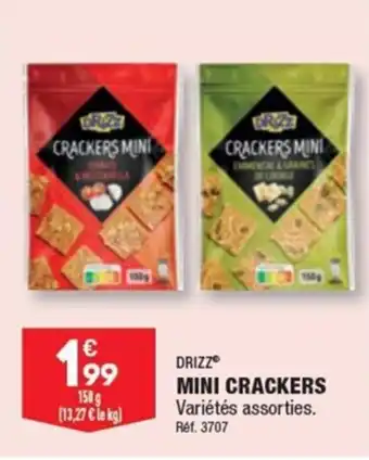 ALDI MINI CRACKERS offre
