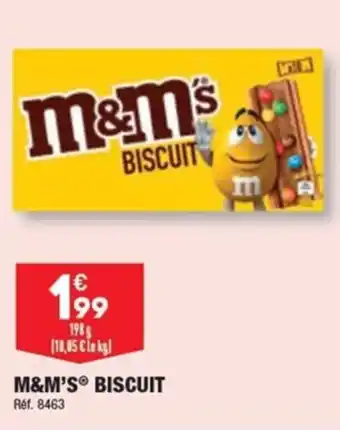 ALDI M&M'S® BISCUIT offre