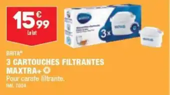 3 CARTOUCHES FILTRANTES MAXTRA+