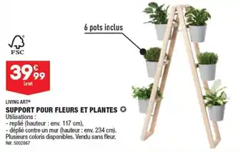 ALDI SUPPORT POUR FLEURS ET PLANTES ✪ offre