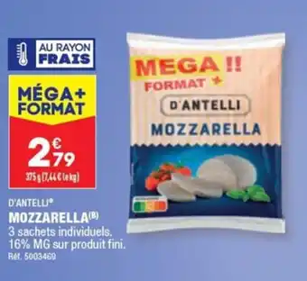 ALDI MOZZARELLA offre