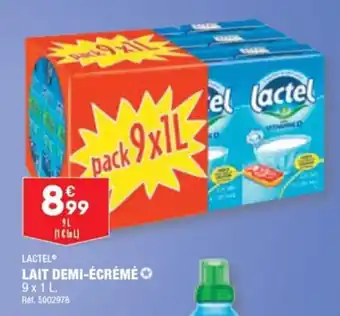 ALDI LAIT DEMI-ÉCRÉMÉ offre