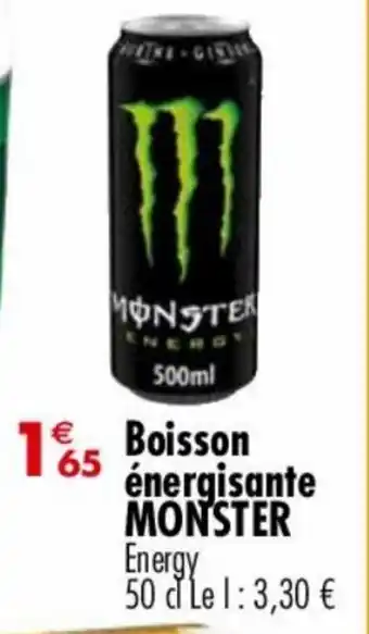 Carrefour Market Boisson énergisante MONSTER offre
