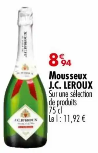 Carrefour Market Mousseux J.C. LEROUX offre