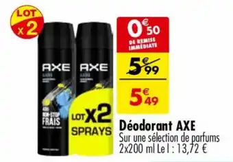 Carrefour Market Déodorant AXE offre
