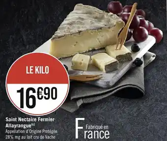 Géant Casino Saint Nectaire Fermier Allayrangue(c) offre