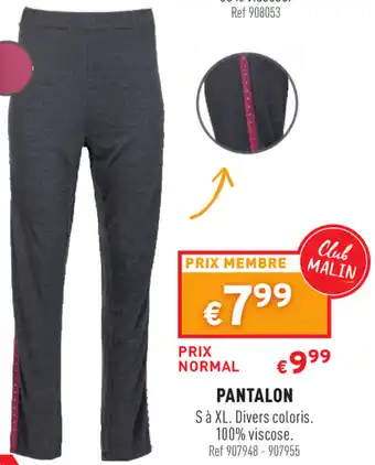 Trafic Pantalon offre