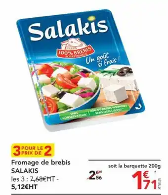 METRO Fromage de brebis SALAKIS offre
