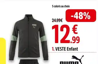 Intersport 1.VESTE Enfant offre