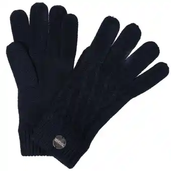 Gants tricotés en acrylique femme avec quadrillage diamant multimix iii
