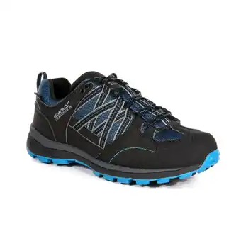 Decathlon Lady samaris ii femme randonnée chaussures - bleu foncé / noir offre