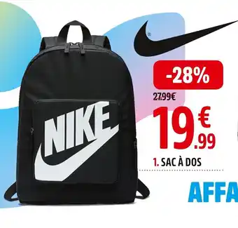 Intersport 1. SAC À DOS offre