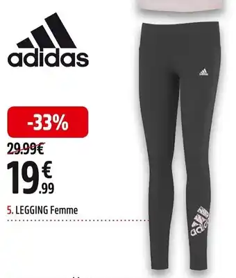 Intersport 5. LEGGING Femme offre