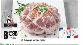 Cora x Carrefour Cuisse De Pintade Farcie offre