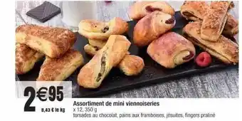 Cora x Carrefour Assortiment De Mini Viennoiseries offre