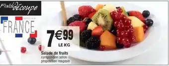 Cora x Carrefour Salade De Fruits offre