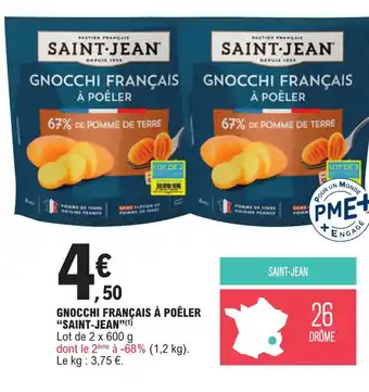E.Leclerc GNOCCHI FRANÇAIS À POÊLER offre