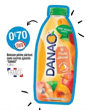 Cora x Carrefour Boisson Pêche Abricot Sans Sucres Ajoutés offre