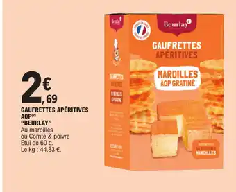 E.Leclerc GAUFRETTES APÉRITIVES offre