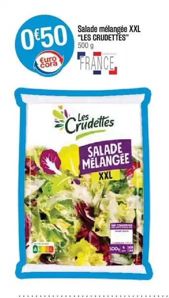 Cora x Carrefour Salade Mélangée Xxl offre