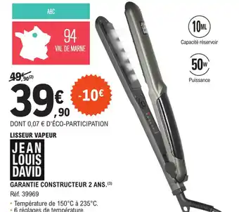 E.Leclerc LISSEUR VAPEUR offre