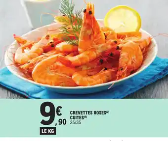 CREVETTES ROSES (ÂČ) CUITES (6) 25/35