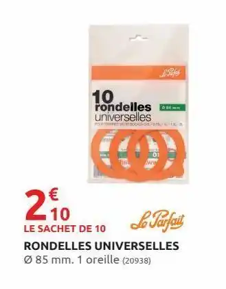 Rural Master Rondelles universeles offre