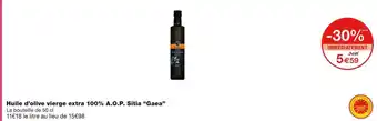Monoprix Gaea huile d’olive vierge extra 100% a.o.p. sitia offre