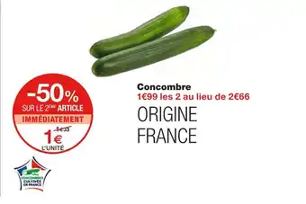 Monoprix Concombre offre