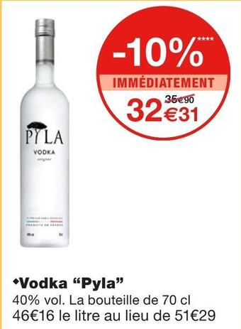 Monoprix Pyla vodka offre