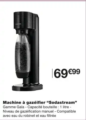 Monoprix Sodastream machine à gazéifier offre