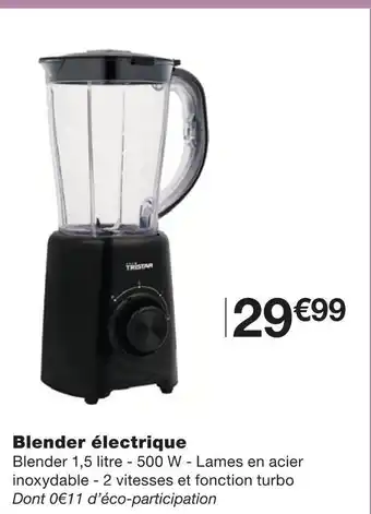Monoprix Tristar blender électrique offre