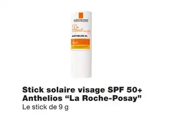 Monoprix La roche-posay stick solaire visage spf 50+ anthelios offre