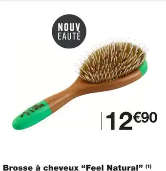 Monoprix Feel natural brosse à cheveux offre