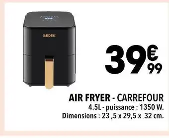 Carrefour air fryer